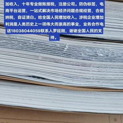 十年專業(yè)做賬報稅；注冊公司